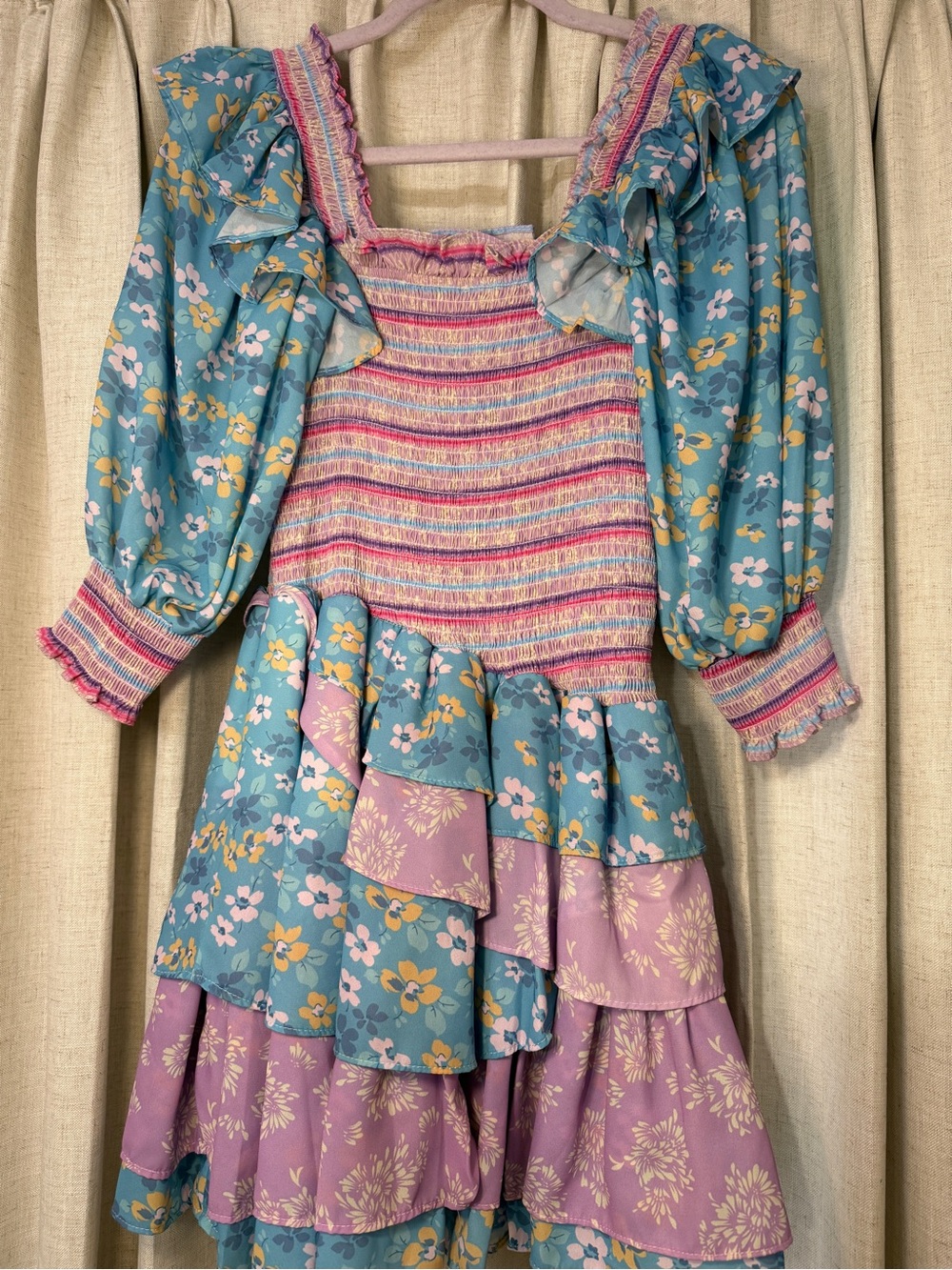 Floral Ruffle Dress
